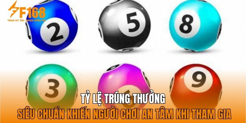 Tỷ lệ trúng thưởng siêu chuẩn khiến người chơi an tâm khi tham gia